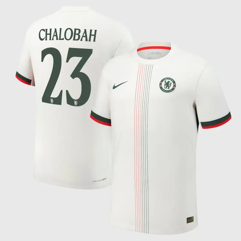Chelsea chelsea cup nike dri-fit adv auswärtsspieltrikot 2025-26 mit chalobah 23-aufdruck Trikot - Exklusive Chelsea Fußballbekleidung
