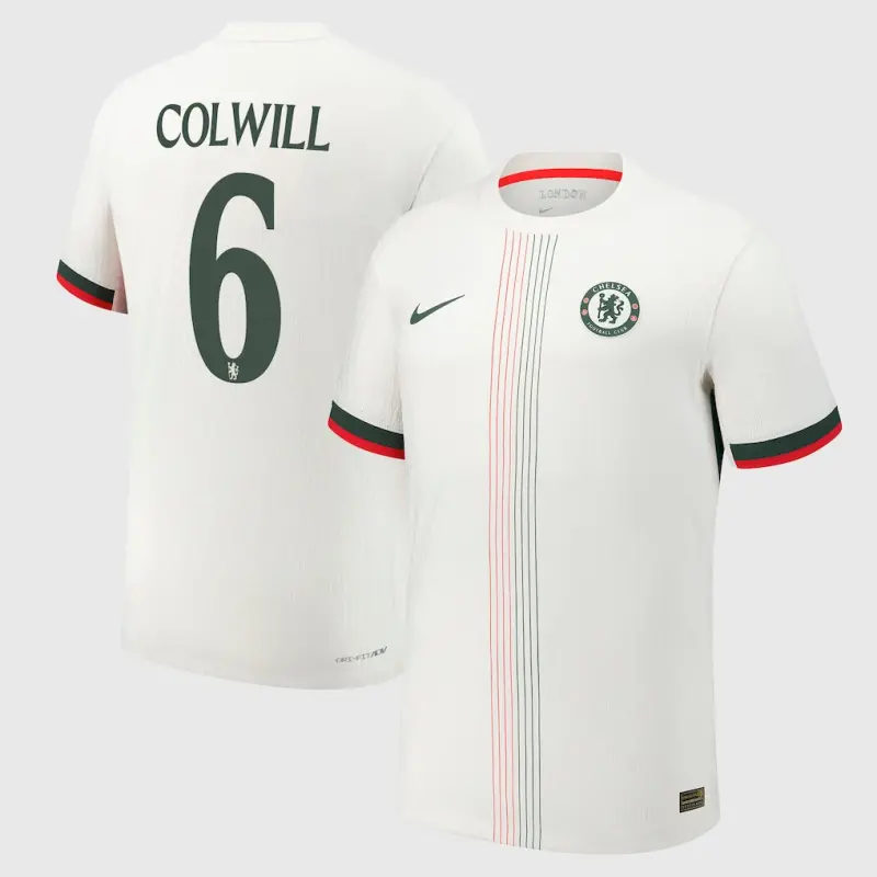 Chelsea chelsea cup nike dri-fit adv auswärtsspieltrikot 2025-26 mit colwill 6-aufdruck Trikot - Exklusive Chelsea Fußballbekleidung