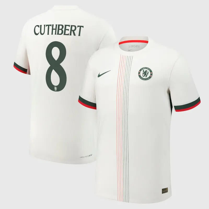 Chelsea chelsea cup nike dri fit adv auswärtsspieltrikot 2025-26 mit cuthbert 8-aufdruck Trikot - Exklusive Chelsea Fußballbekleidung