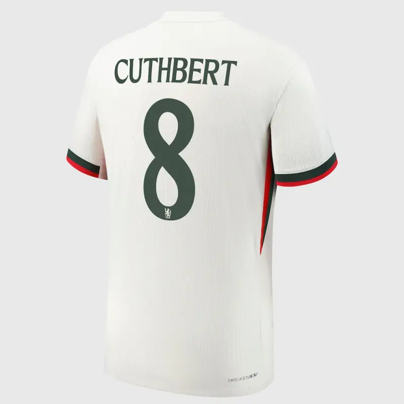 Chelsea chelsea cup nike dri fit adv auswärtsspieltrikot 2025-26 mit cuthbert 8-aufdruck Trikot - Exklusive Chelsea Fußballbekleidung Chelsea chelsea cup nike dri fit adv auswärtsspieltrikot 2025-26 mit cuthbert 8-aufdruck Trikot - Exklusive Chelsea Fußballbekleidung