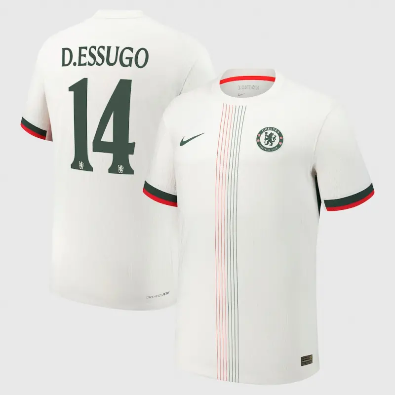 Chelsea chelsea cup nike dri-fit adv auswärtsspieltrikot 2025-26 mit d.essugo 14-aufdruck Trikot - Exklusive Chelsea Fußballbekleidung