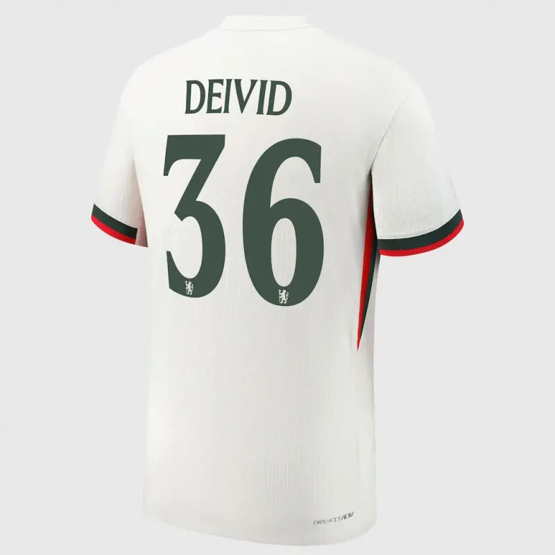 Chelsea chelsea cup nike dri-fit adv auswärtsspieltrikot 2025-26 mit deivid 36-aufdruck Trikot - Exklusive Chelsea Fußballbekleidung Chelsea chelsea cup nike dri-fit adv auswärtsspieltrikot 2025-26 mit deivid 36-aufdruck Trikot - Exklusive Chelsea Fußballbekleidung