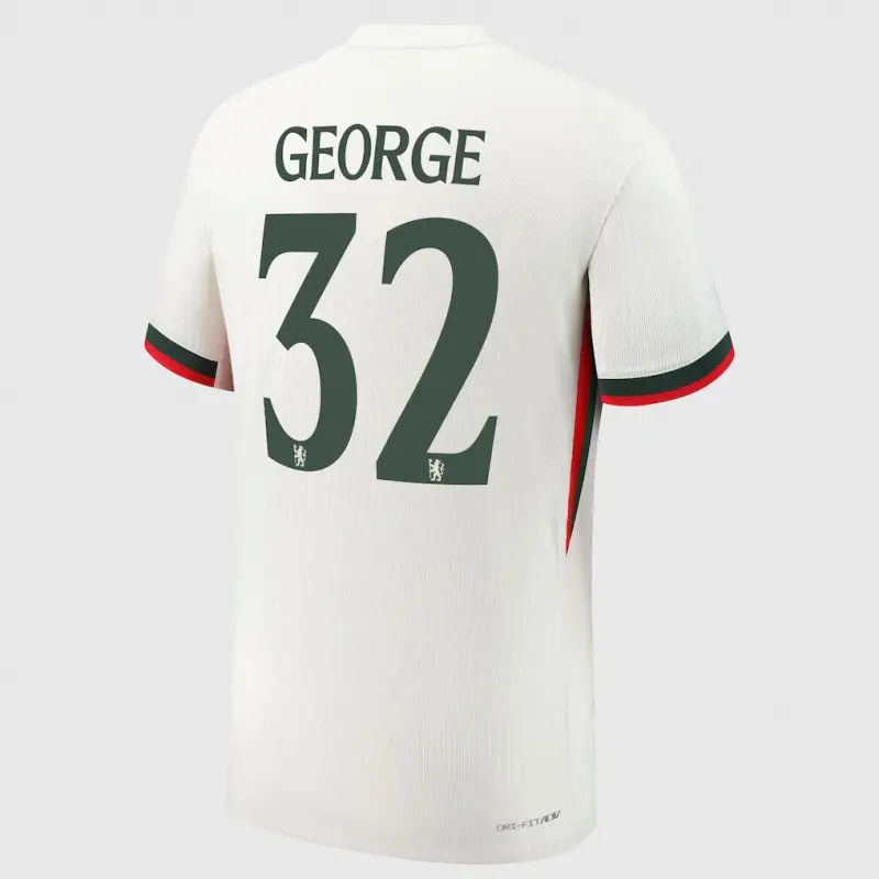 Chelsea chelsea cup nike dri-fit adv auswärtsspieltrikot 2025-26 mit george 32-aufdruck Trikot - Exklusive Chelsea Fußballbekleidung Chelsea chelsea cup nike dri-fit adv auswärtsspieltrikot 2025-26 mit george 32-aufdruck Trikot - Exklusive Chelsea Fußballbekleidung