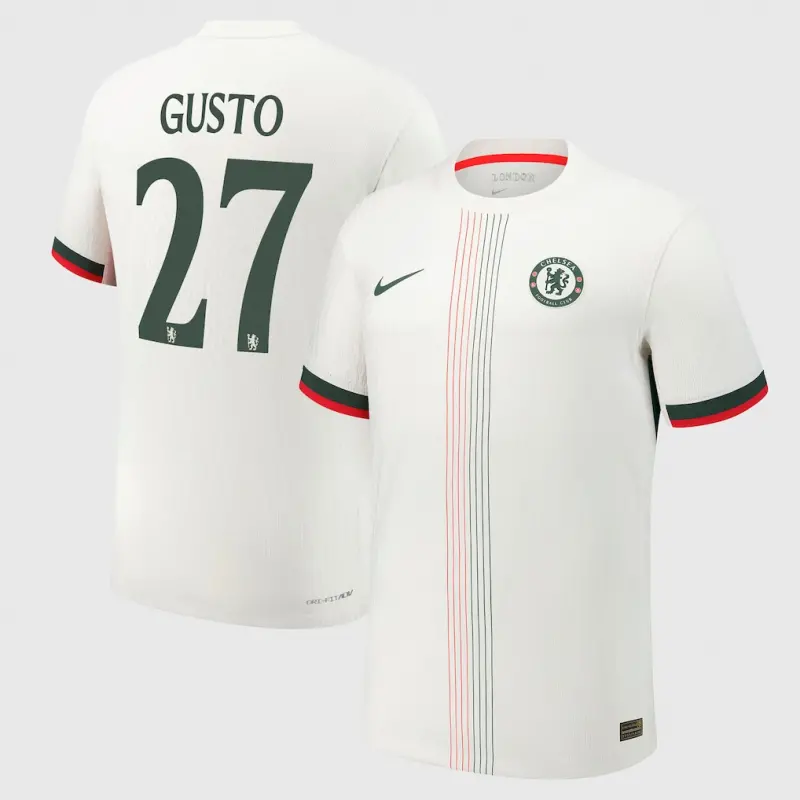 Chelsea chelsea cup nike dri-fit adv auswärtsspieltrikot 2025-26 mit gusto 27-aufdruck Trikot - Exklusive Chelsea Fußballbekleidung