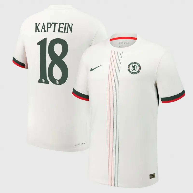 Chelsea chelsea cup nike dri fit adv auswärtsspieltrikot 2025-26 mit kaptein 18-aufdruck Trikot - Exklusive Chelsea Fußballbekleidung