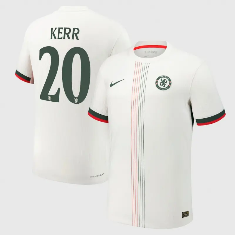 Chelsea chelsea cup nike dri fit adv auswärtsspieltrikot 2025-26 mit kerr 20-aufdruck Trikot - Exklusive Chelsea Fußballbekleidung