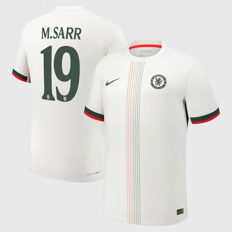 Chelsea chelsea cup nike dri-fit adv auswärtsspieltrikot 2025-26 mit m.sarr 19-aufdruck Trikot - Exklusive Chelsea Fußballbekleidung