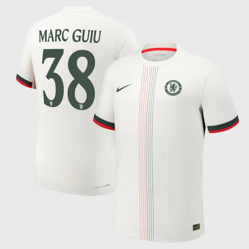 Chelsea chelsea cup nike dri-fit adv auswärtsspieltrikot 2025-26 mit marc guiu 38-aufdruck Trikot - Exklusive Chelsea Fußballbekleidung