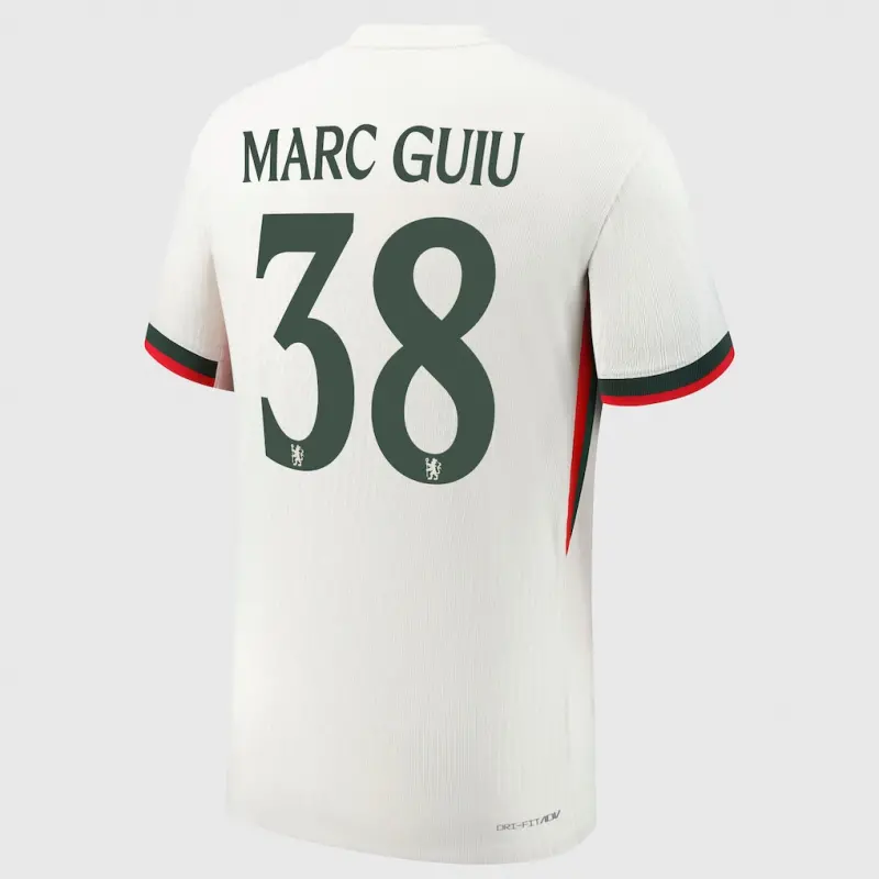 Chelsea chelsea cup nike dri-fit adv auswärtsspieltrikot 2025-26 mit marc guiu 38-aufdruck Trikot - Exklusive Chelsea Fußballbekleidung Chelsea chelsea cup nike dri-fit adv auswärtsspieltrikot 2025-26 mit marc guiu 38-aufdruck Trikot - Exklusive Chelsea Fußballbekleidung