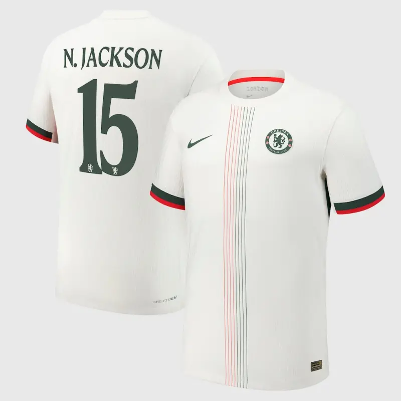 Chelsea chelsea cup nike dri-fit adv auswärtsspieltrikot 2025-26 mit n.jackson 15-aufdruck Trikot - Exklusive Chelsea Fußballbekleidung