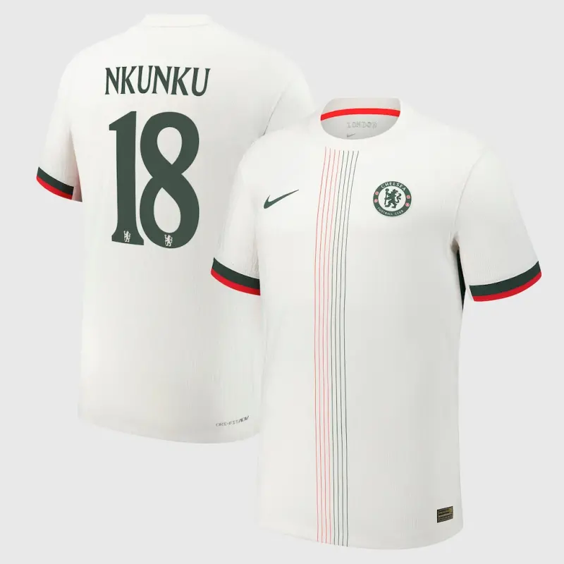 Chelsea chelsea cup nike dri-fit adv auswärtsspieltrikot 2025-26 mit nkunku 18-aufdruck Trikot - Exklusive Chelsea Fußballbekleidung