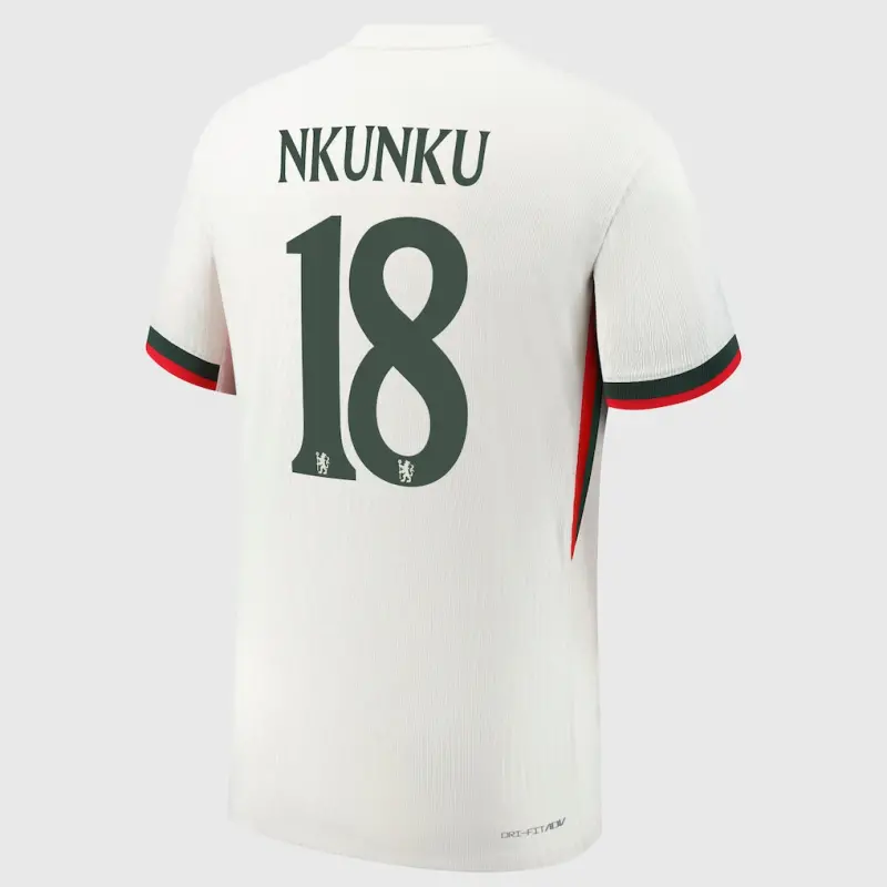 Chelsea chelsea cup nike dri-fit adv auswärtsspieltrikot 2025-26 mit nkunku 18-aufdruck Trikot - Exklusive Chelsea Fußballbekleidung Chelsea chelsea cup nike dri-fit adv auswärtsspieltrikot 2025-26 mit nkunku 18-aufdruck Trikot - Exklusive Chelsea Fußballbekleidung