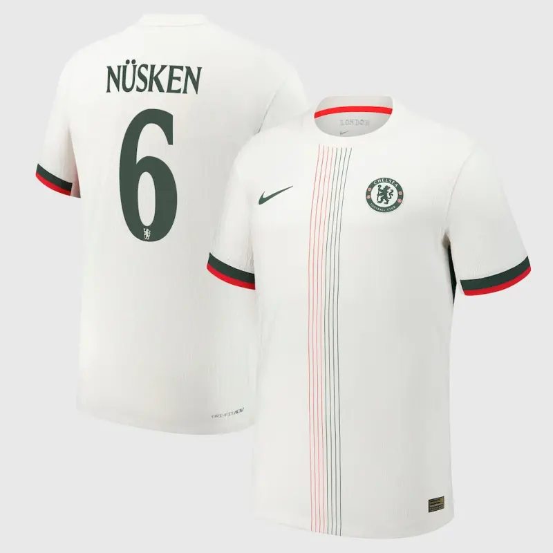 Chelsea chelsea cup nike dri fit adv auswärtsspieltrikot 2025-26 mit nüsken 6-aufdruck Trikot - Exklusive Chelsea Fußballbekleidung