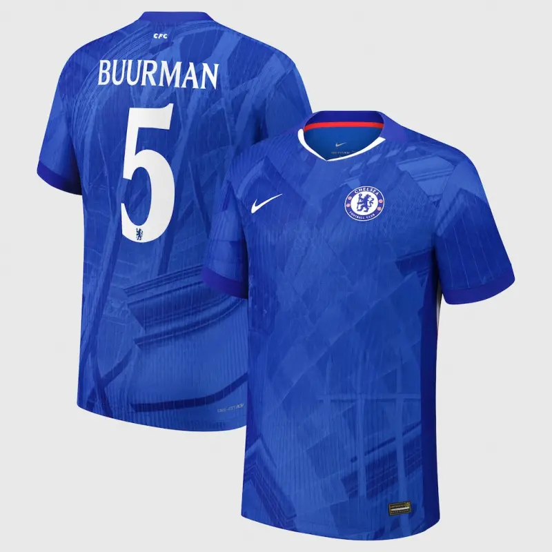 Chelsea chelsea cup nike dri-fit adv heimspieltrikot 2025-26 mit buurman 5-aufdruck Trikot - Exklusive Chelsea Fußballbekleidung