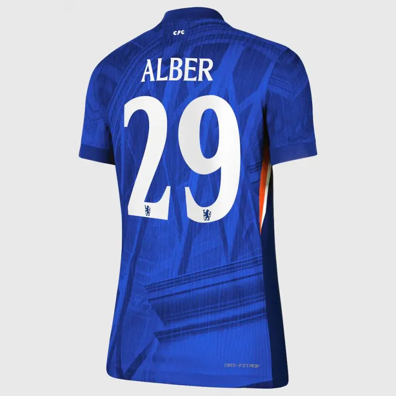 Chelsea chelsea cup nike dri-fit adv heimspieltrikot 2025-26 – damen mit alber 29-aufdruck Trikot - Exklusive Chelsea Fußballbekleidung Chelsea chelsea cup nike dri-fit adv heimspieltrikot 2025-26 – damen mit alber 29-aufdruck Trikot - Exklusive Chelsea Fußballbekleidung