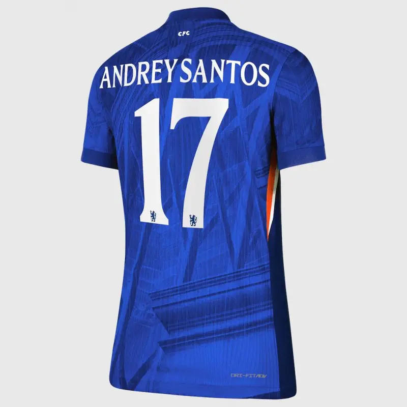 Chelsea chelsea cup nike dri-fit adv heimspieltrikot 2025-26 – damen mit andrey santos 17-aufdruck Trikot - Exklusive Chelsea Fußballbekleidung Chelsea chelsea cup nike dri-fit adv heimspieltrikot 2025-26 – damen mit andrey santos 17-aufdruck Trikot - Exklusive Chelsea Fußballbekleidung
