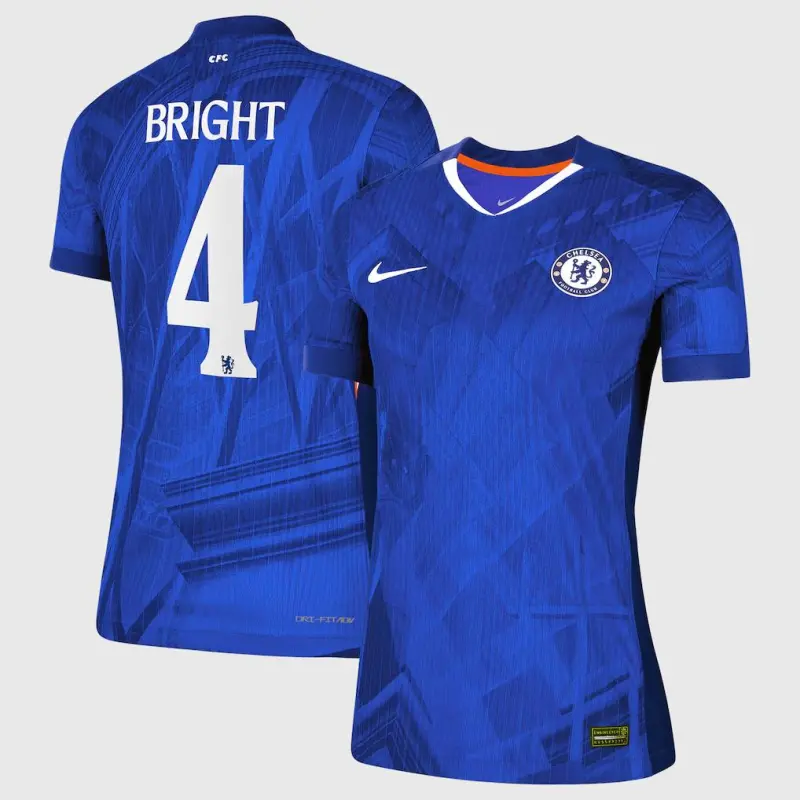 Chelsea chelsea cup nike dri-fit adv heimspieltrikot 2025-26 – damen mit bright 4-aufdruck Trikot - Exklusive Chelsea Fußballbekleidung