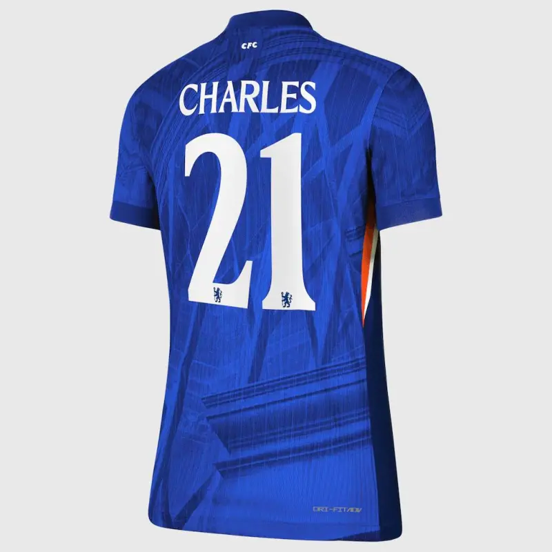 Chelsea chelsea cup nike dri-fit adv heimspieltrikot 2025-26 – damen mit charles 21-aufdruck Trikot - Exklusive Chelsea Fußballbekleidung Chelsea chelsea cup nike dri-fit adv heimspieltrikot 2025-26 – damen mit charles 21-aufdruck Trikot - Exklusive Chelsea Fußballbekleidung