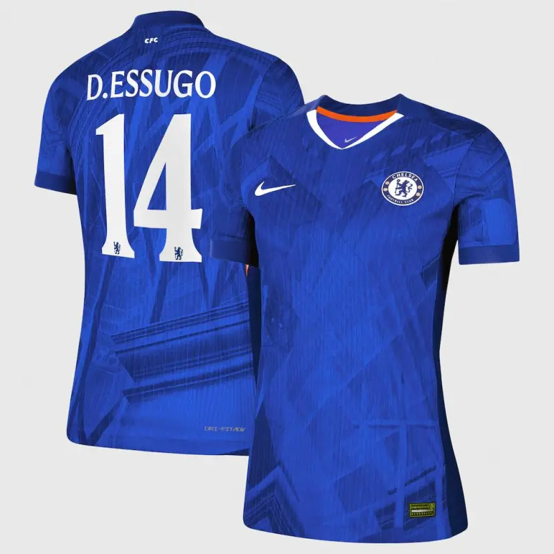 Chelsea chelsea cup nike dri-fit adv heimspieltrikot 2025-26 – damen mit d.essugo 14-aufdruck Trikot - Exklusive Chelsea Fußballbekleidung
