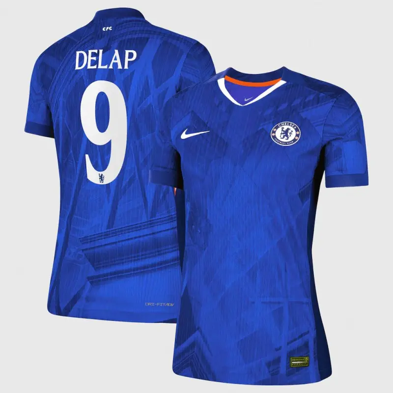 Chelsea chelsea cup nike dri-fit adv heimspieltrikot 2025-26 – damen mit delap 9-aufdruck Trikot - Exklusive Chelsea Fußballbekleidung