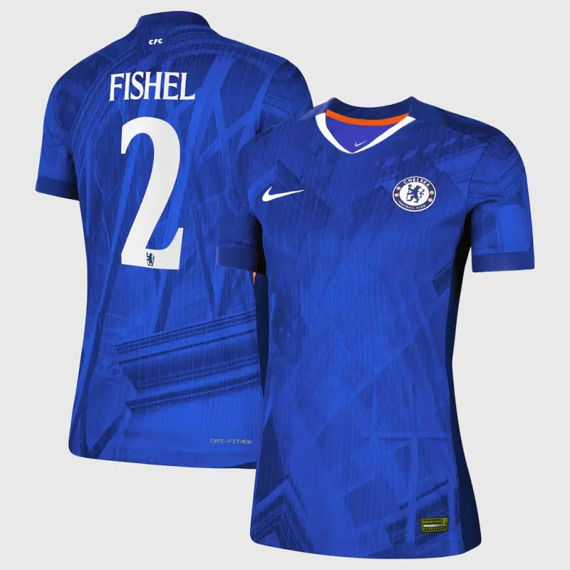 Chelsea chelsea cup nike dri-fit adv heimspieltrikot 2025-26 – damen mit fishel 2-aufdruck Trikot - Exklusive Chelsea Fußballbekleidung