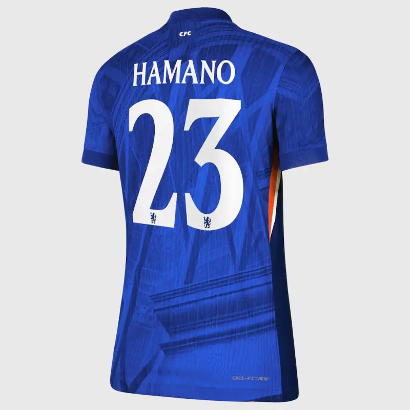 Chelsea chelsea cup nike dri-fit adv heimspieltrikot 2025-26 – damen mit hamano 23-aufdruck Trikot - Exklusive Chelsea Fußballbekleidung Chelsea chelsea cup nike dri-fit adv heimspieltrikot 2025-26 – damen mit hamano 23-aufdruck Trikot - Exklusive Chelsea Fußballbekleidung