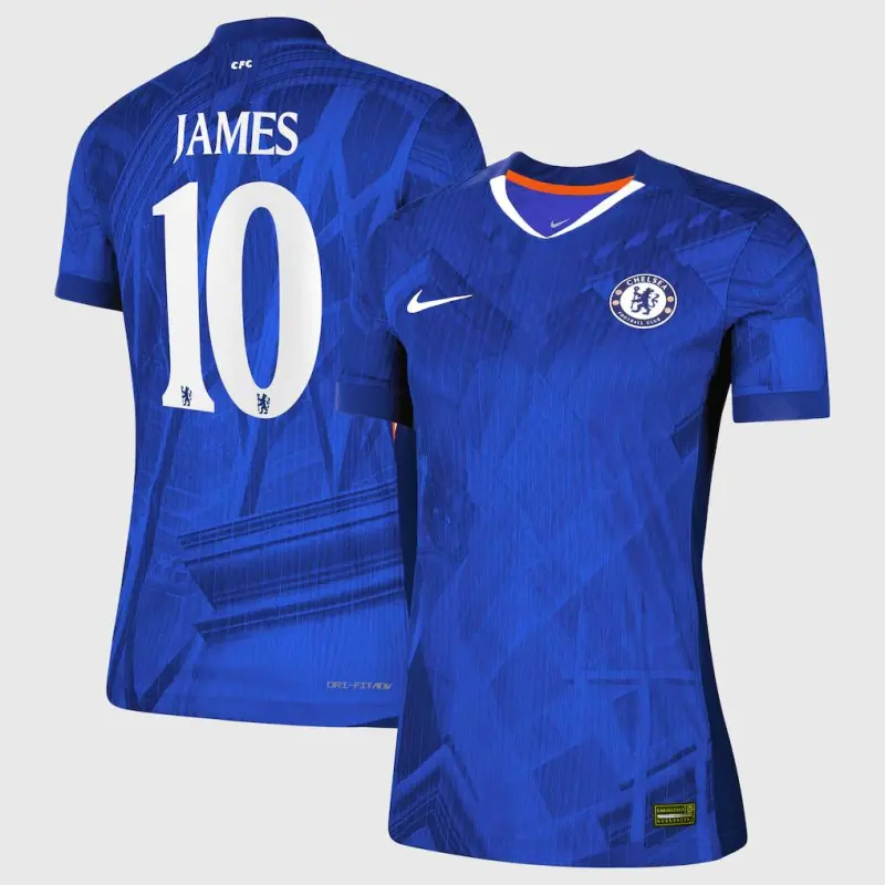 Chelsea chelsea cup nike dri-fit adv heimspieltrikot 2025-26 – damen mit james 10-aufdruck Trikot - Exklusive Chelsea Fußballbekleidung