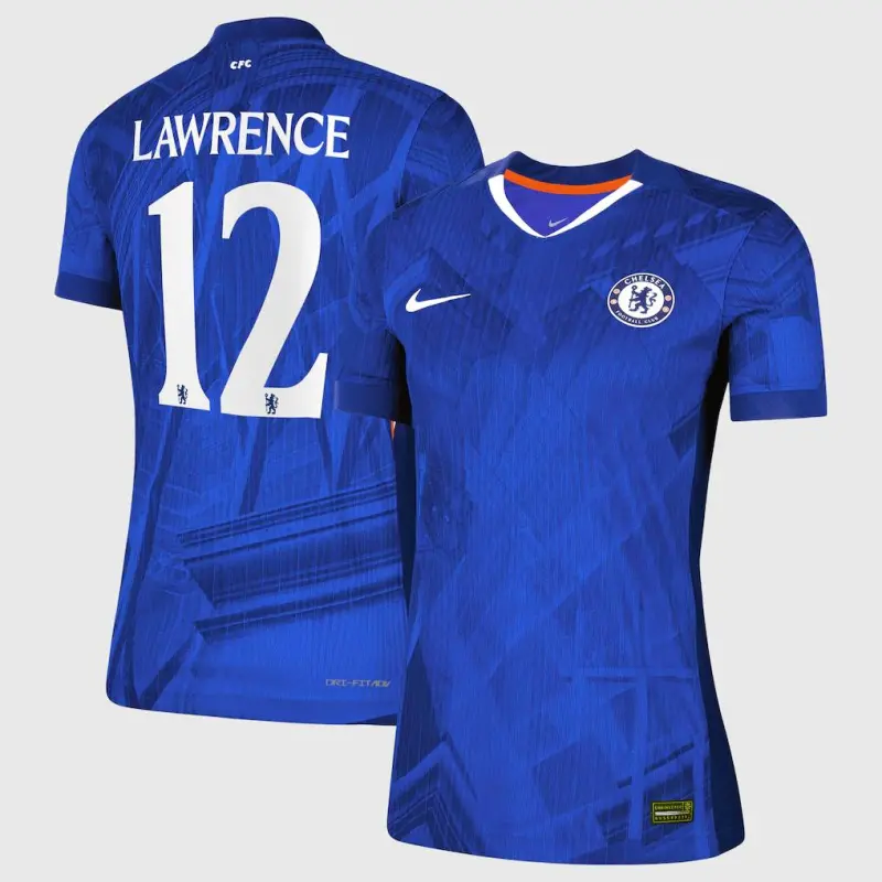 Chelsea chelsea cup nike dri-fit adv heimspieltrikot 2025-26 – damen mit lawrence 12-aufdruck Trikot - Exklusive Chelsea Fußballbekleidung