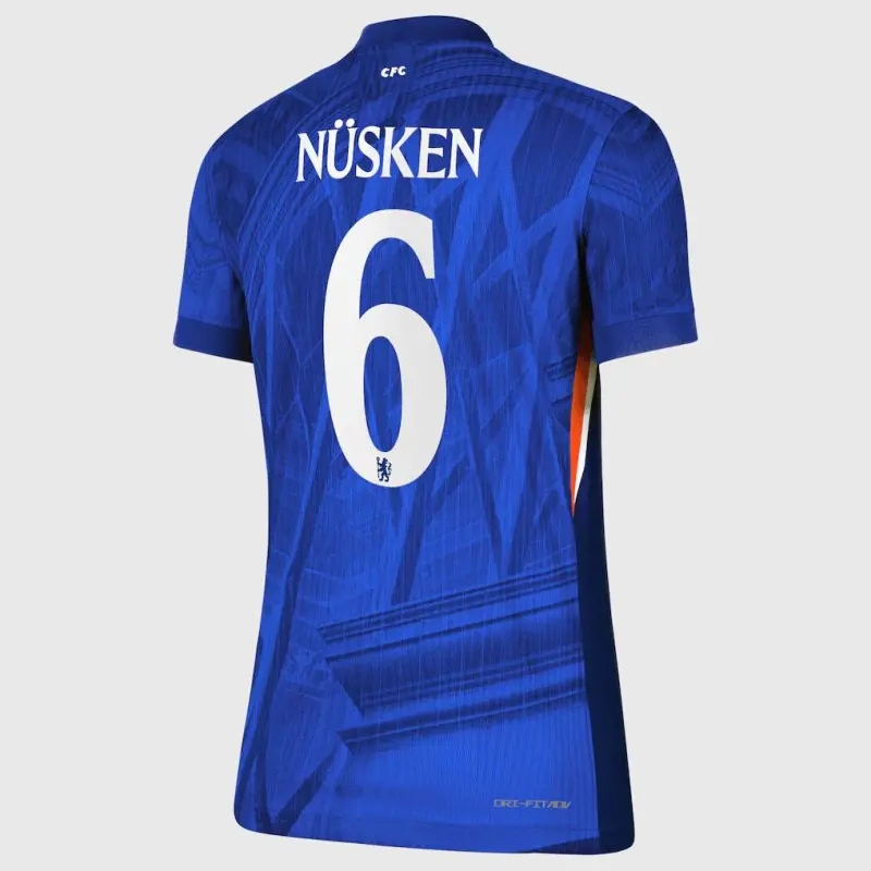 Chelsea chelsea cup nike dri-fit adv heimspieltrikot 2025-26 – damen mit nüsken 6-aufdruck Trikot - Exklusive Chelsea Fußballbekleidung Chelsea chelsea cup nike dri-fit adv heimspieltrikot 2025-26 – damen mit nüsken 6-aufdruck Trikot - Exklusive Chelsea Fußballbekleidung