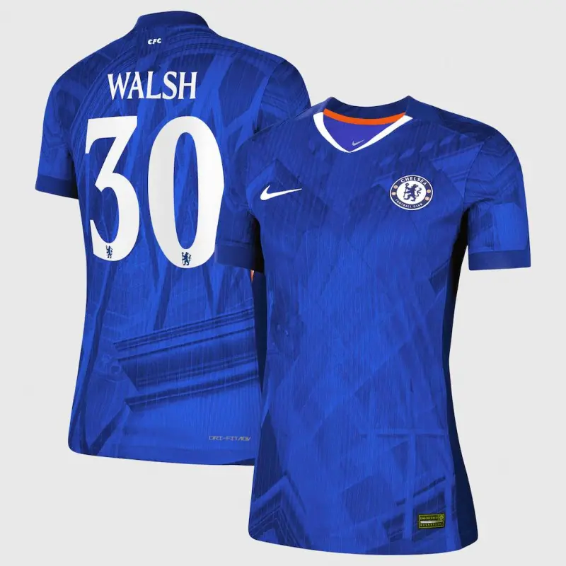 Chelsea chelsea cup nike dri-fit adv heimspieltrikot 2025-26 – damen mit walsh 30-aufdruck Trikot - Exklusive Chelsea Fußballbekleidung