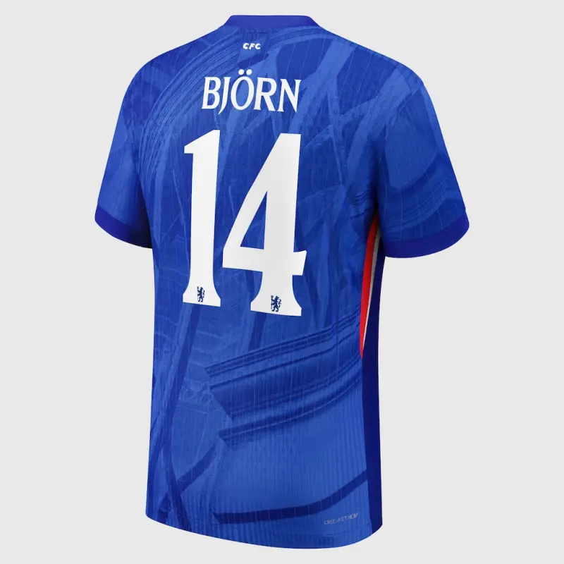 Chelsea chelsea cup nike dri-fit adv heimspieltrikot 2025-26 – jugendliche mit björn 14-aufdruck Trikot - Exklusive Chelsea Fußballbekleidung Chelsea chelsea cup nike dri-fit adv heimspieltrikot 2025-26 – jugendliche mit björn 14-aufdruck Trikot - Exklusive Chelsea Fußballbekleidung