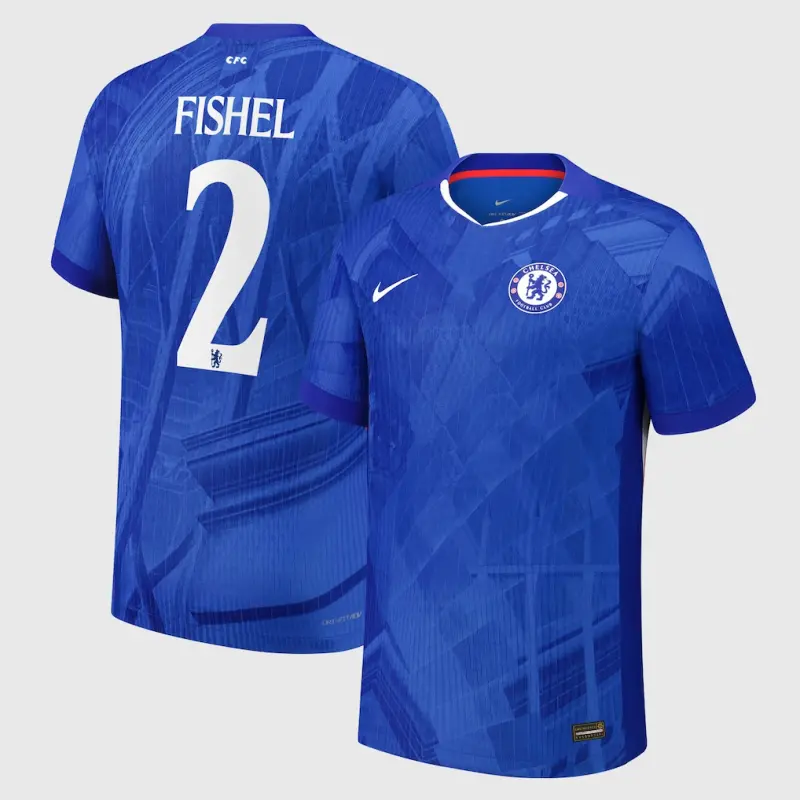 Chelsea chelsea cup nike dri-fit adv heimspieltrikot 2025-26 – jugendliche mit fishel 2-aufdruck Trikot - Exklusive Chelsea Fußballbekleidung