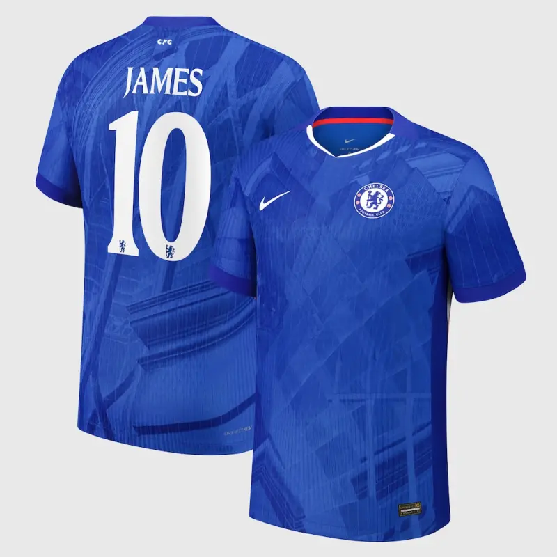 Chelsea chelsea cup nike dri-fit adv heimspieltrikot 2025-26 – jugendliche mit james 10-aufdruck Trikot - Exklusive Chelsea Fußballbekleidung