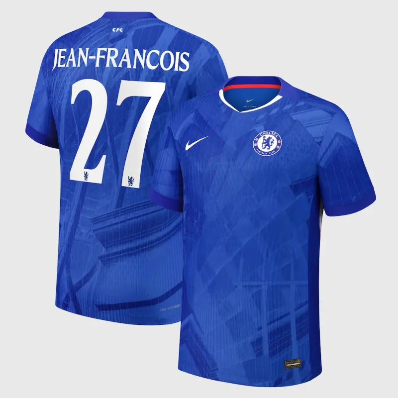 Chelsea chelsea cup nike dri-fit adv heimspieltrikot 2025-26 – jugendliche mit jean-francois 27-aufdruck Trikot - Exklusive Chelsea Fußballbekleidung