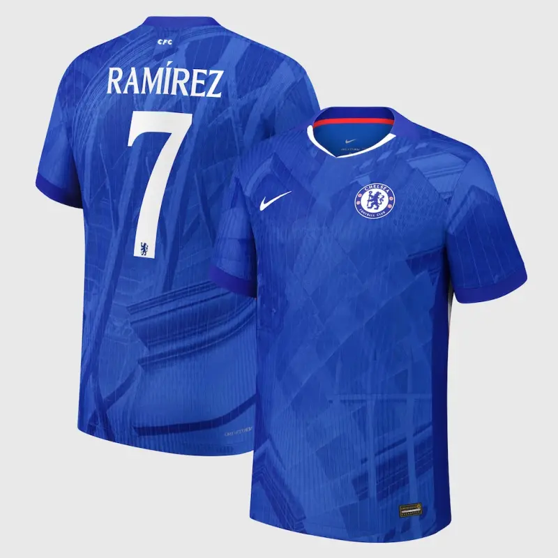 Chelsea chelsea cup nike dri-fit adv heimspieltrikot 2025-26 – jugendliche mit ramírez 7-aufdruck Trikot - Exklusive Chelsea Fußballbekleidung
