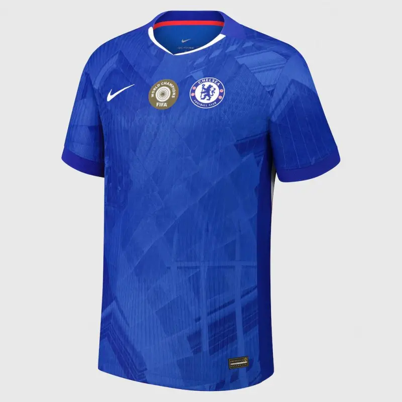 Chelsea chelsea cup nike dri-fit adv heimspieltrikot 2025–26 mit weltmeister-25-aufnäher auf der brust Trikot - Exklusive Chelsea Fußballbekleidung