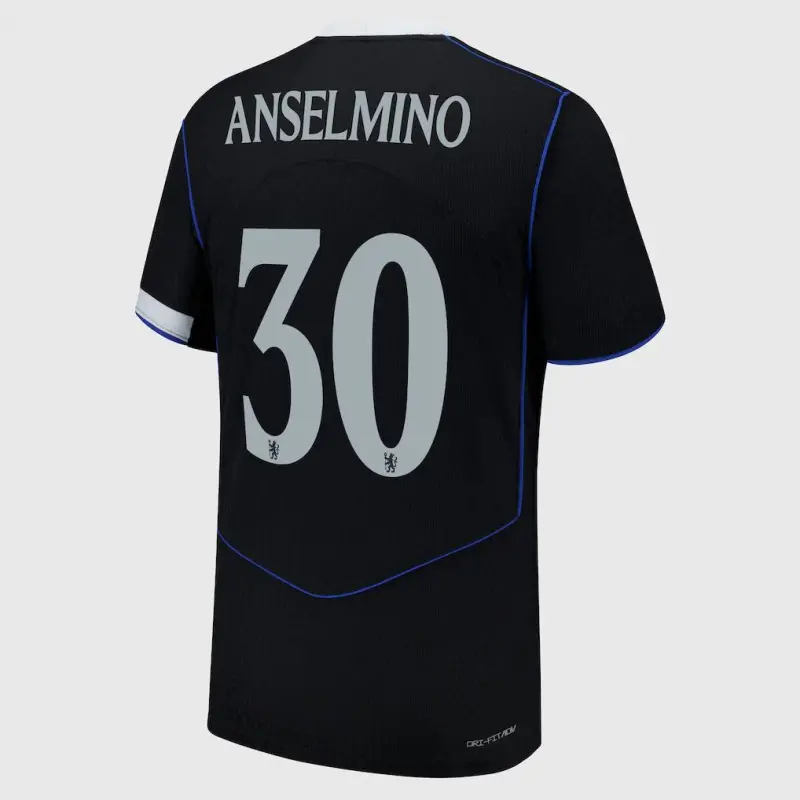 Chelsea chelsea cup nike drittes dri fit adv match shirt 2025-26 mit anselmino 30 aufdruck Trikot - Exklusive Chelsea Fußballbekleidung Chelsea chelsea cup nike drittes dri fit adv match shirt 2025-26 mit anselmino 30 aufdruck Trikot - Exklusive Chelsea Fußballbekleidung
