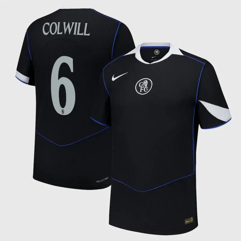 Chelsea chelsea cup nike drittes dri fit adv match shirt 2025-26 mit colwill 6-aufdruck Trikot - Exklusive Chelsea Fußballbekleidung