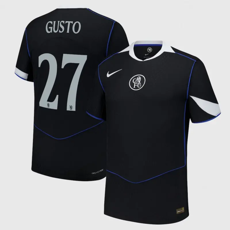 Chelsea chelsea cup nike drittes dri fit adv match shirt 2025-26 mit gusto 27 aufdruck Trikot - Exklusive Chelsea Fußballbekleidung
