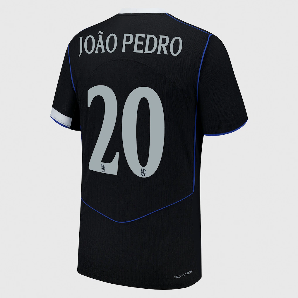 Chelsea chelsea cup nike drittes dri fit adv match shirt 2025-26 mit joão pedro 20 aufdruck Trikot - Exklusive Chelsea Fußballbekleidung Chelsea chelsea cup nike drittes dri fit adv match shirt 2025-26 mit joão pedro 20 aufdruck Trikot - Exklusive Chelsea Fußballbekleidung