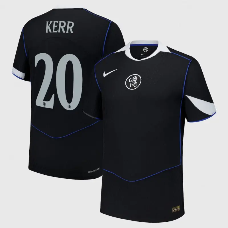 Chelsea chelsea cup nike drittes dri fit adv match shirt 2025-26 mit kerr 20 aufdruck Trikot - Exklusive Chelsea Fußballbekleidung