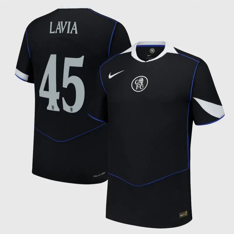 Chelsea chelsea cup nike drittes dri fit adv match shirt 2025-26 mit lavia 45 aufdruck Trikot - Exklusive Chelsea Fußballbekleidung