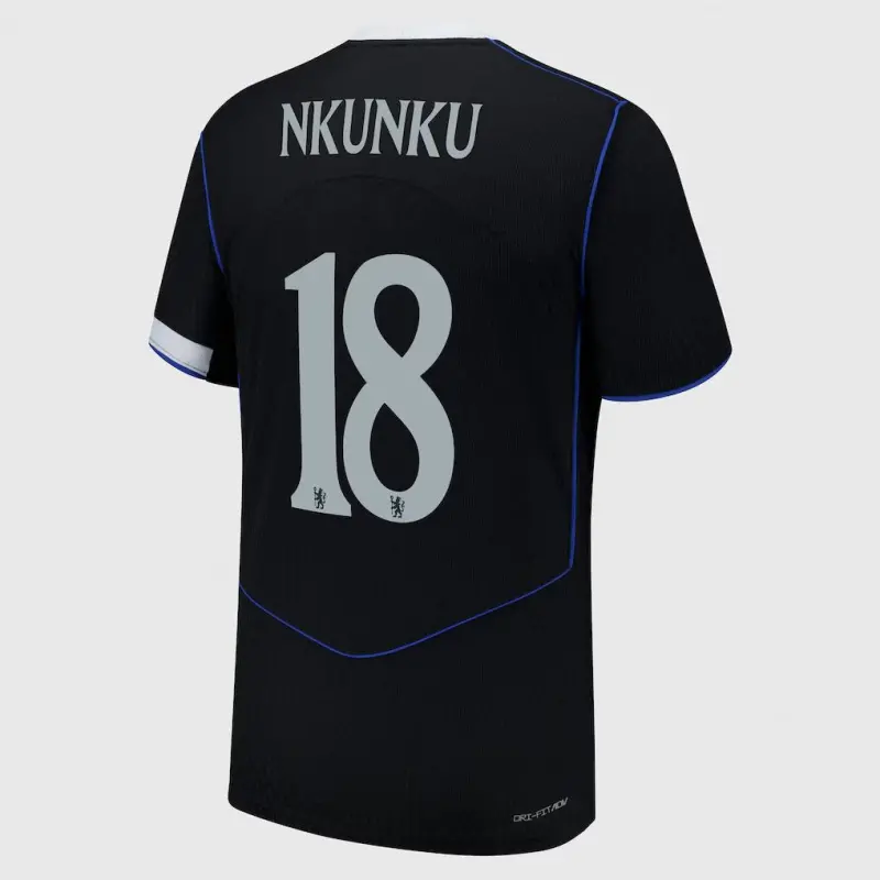 Chelsea chelsea cup nike drittes dri fit adv match shirt 2025-26 mit nkunku 18 aufdruck Trikot - Exklusive Chelsea Fußballbekleidung Chelsea chelsea cup nike drittes dri fit adv match shirt 2025-26 mit nkunku 18 aufdruck Trikot - Exklusive Chelsea Fußballbekleidung
