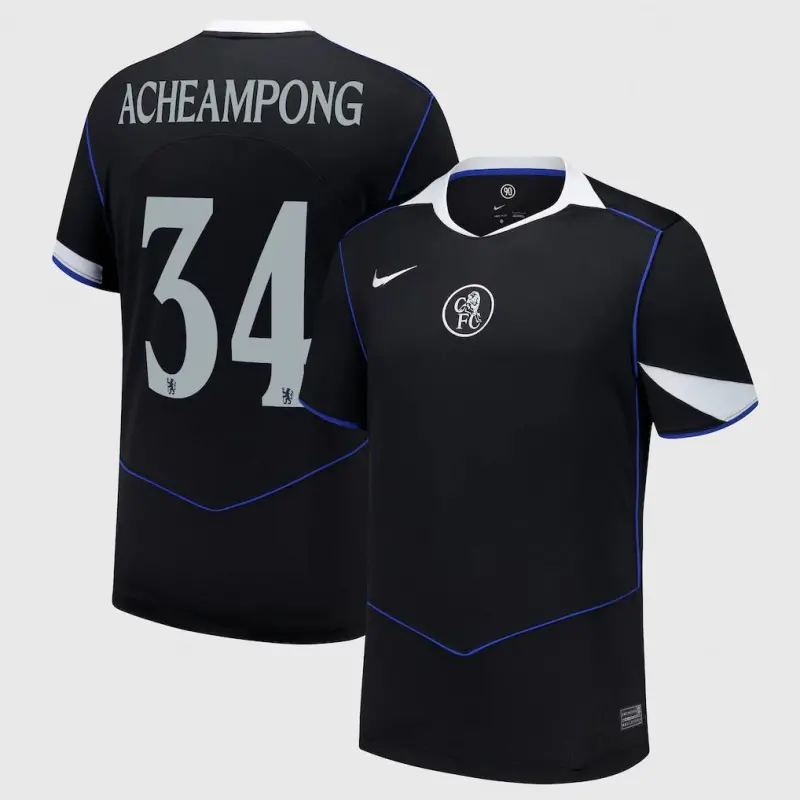 Chelsea chelsea cup nike drittes stadiontrikot 2025-26 mit acheampong 34-aufdruck Trikot - Exklusive Chelsea Fußballbekleidung