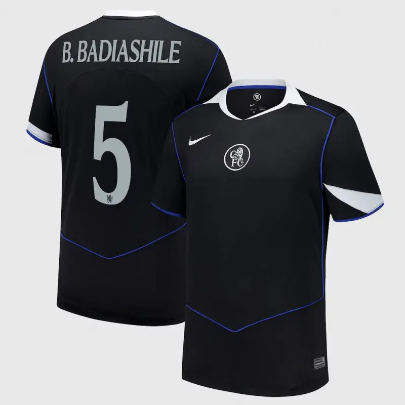 Chelsea chelsea cup nike drittes stadiontrikot 2025-26 mit b. badiashile 5-aufdruck Trikot - Exklusive Chelsea Fußballbekleidung