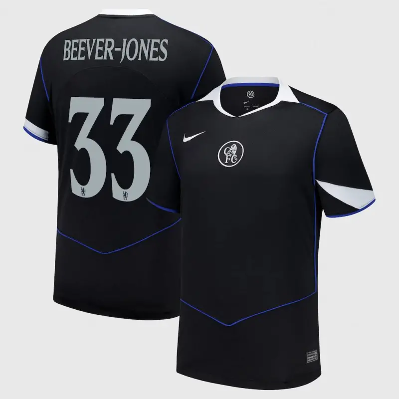 Chelsea chelsea cup nike drittes stadiontrikot 2025-26 mit beever-jones 33-aufdruck Trikot - Exklusive Chelsea Fußballbekleidung