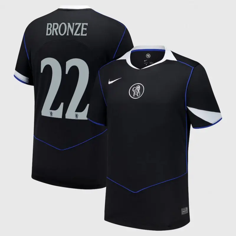 Chelsea chelsea cup nike drittes stadiontrikot 2025-26 mit bronze 22-aufdruck Trikot - Exklusive Chelsea Fußballbekleidung
