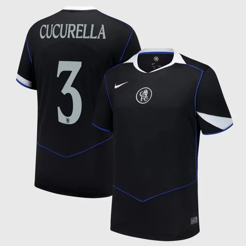 Chelsea chelsea cup nike drittes stadiontrikot 2025-26 mit cucurella 3-aufdruck Trikot - Exklusive Chelsea Fußballbekleidung
