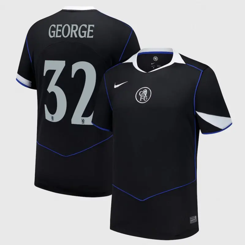 Chelsea chelsea cup nike drittes stadiontrikot 2025-26 mit george 32-aufdruck Trikot - Exklusive Chelsea Fußballbekleidung