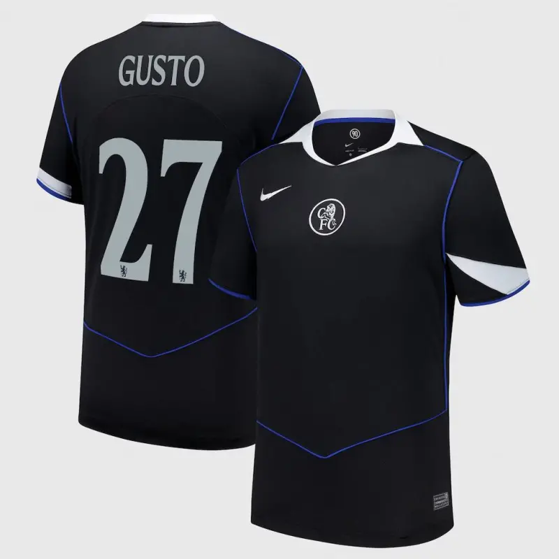 Chelsea chelsea cup nike drittes stadiontrikot 2025-26 mit gusto 27-aufdruck Trikot - Exklusive Chelsea Fußballbekleidung